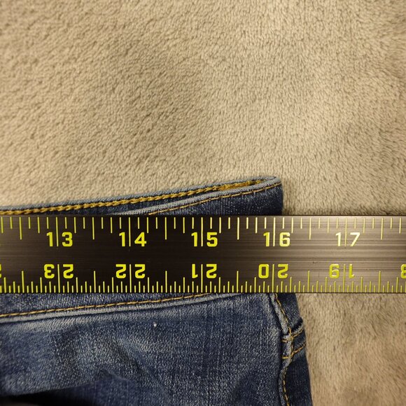 American Eagle Jeans Slim Distressed Extreme Flex Jean Men's 31x32 Blue Denim - Picture 6 of 12